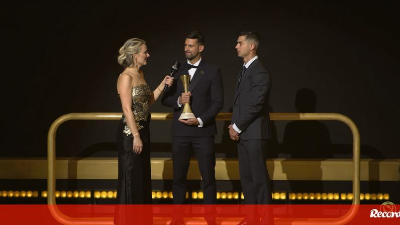 Momento nos Globe Soccer Awards