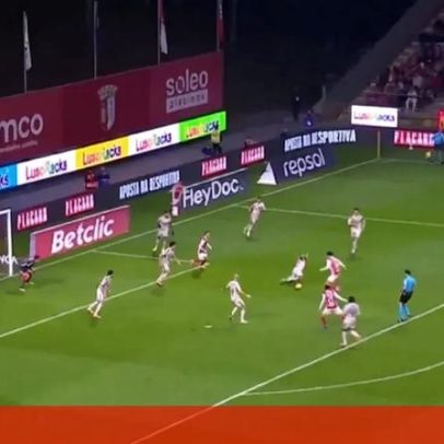 Pau Victor aproveita erro de Ríos e dá virada do Sp. Braga frente ao Benfica