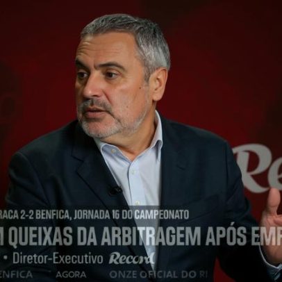 Krithinas afirma que Benfica entrou em Braga como se jogasse contra Sporting ou Porto