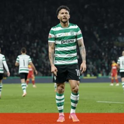 Primeiro hat-trick de Suárez pelo Sporting