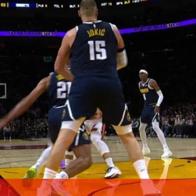 Nikola Jokic suspeito de lesão grave após ser pisado por colega de equipa