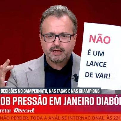 Vítor Pinto analisa lance de Ríos no Braga-Benfica