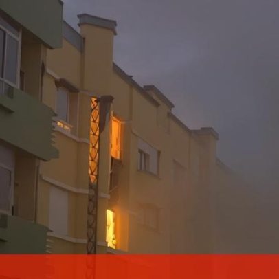 Explosão em prédio de Lisboa destrói dois pisos e provoca incêndio