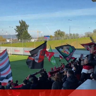 Sp. Braga encerra o ano com treino diante de milhares de adeptos