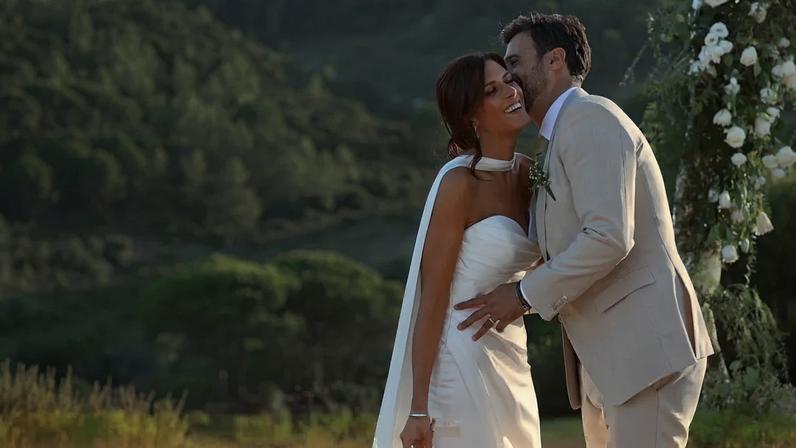 Ana Patrícia Carvalho casou com Rui Figueiredo numa cerimónia com amigos. FOTO: DR