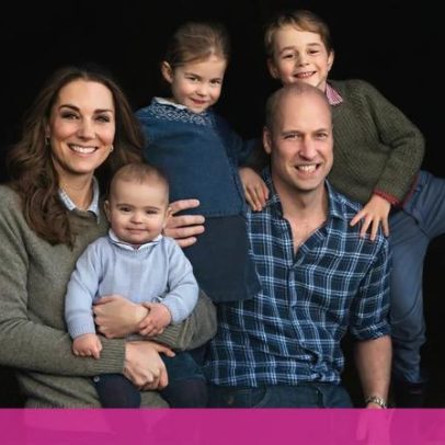 Postal de Natal deste ano dos Príncipes de Gales é divulgado