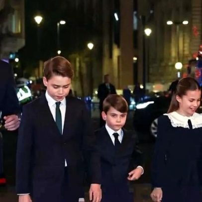Família Real Britânica reúne-se na Abadia de Westminster para missa de Natal