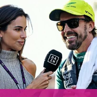 Casal da Fórmula 1 vai tornar-se pai pela primeira vez