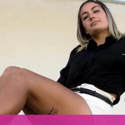 Esposa de Maxi Araújo revela talento no futebol