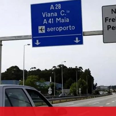 Morto em acidente entre veículo pesado e ligeiro na A28, Póvoa de Varzim