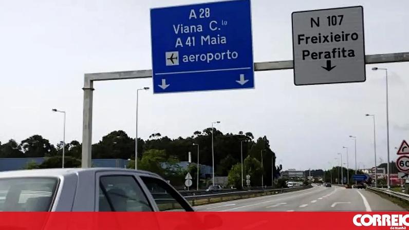 Morto em acidente entre veículo pesado e ligeiro na A28, Póvoa de Varzim