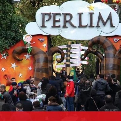 Polícia espanhola ajuda visitantes em Santa Maria da Feira no parque Perlim
