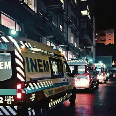Gripe sobrecarrega hospitais com longas esperas e atrasos de ambulâncias