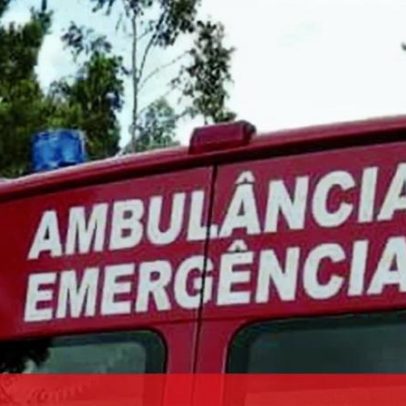 Dois feridos graves em colisão entre carro e ambulância no IP2