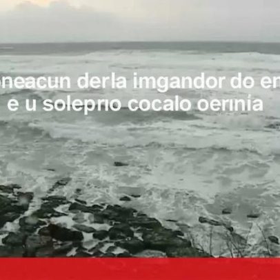 Seis distritos continentais sob aviso laranja por agitação marítima