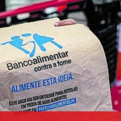 Recolha de alimentos no Banco Alimentar cai 2,8%