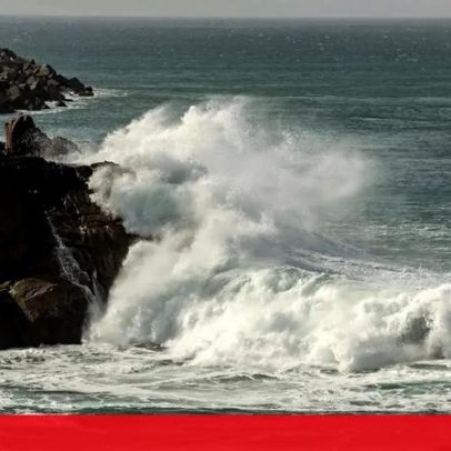 Sete distritos do continente sob aviso amarelo devido à agitação marítima