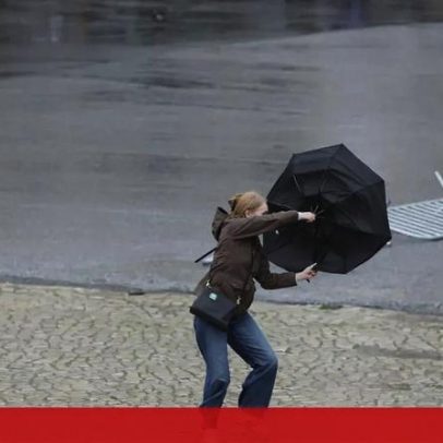Depressão Emília provoca chuva intensa, neve e ondas de até 6 metros