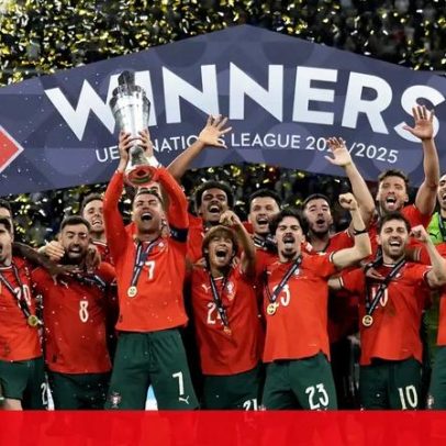 Portugal celebra Liga das Nações enquanto Diogo Jota se emociona