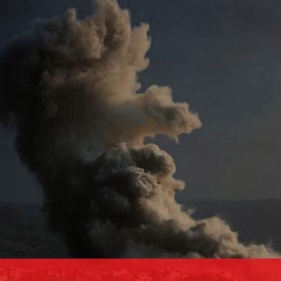 Israel ataca infraestruturas do Hezbollah no sul do Líbano