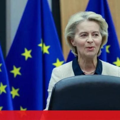 Von der Leyen reúne-se com Merz e belga para desbloquear financiamento a Kiev