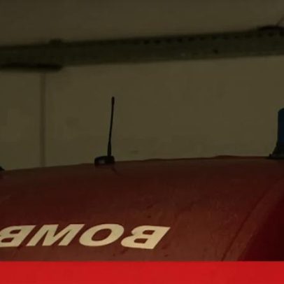 Carro incendiado em Ponte de Lima fica totalmente destruído