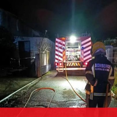 Homem morre em incêndio em casa em Oliveira de Azeméis