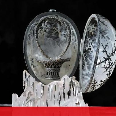 Ovo Fabergé atinge recorde de 26 milhões de euros em leilão