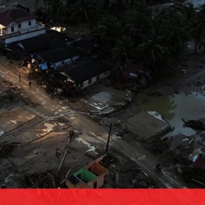 Cheias na Indonésia, Sri Lanka e Tailândia já passam de 1.600 mortos