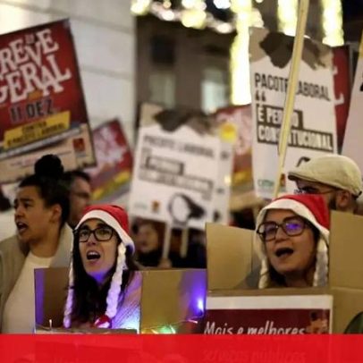 Sindicatos de Lisboa marcham contra pacote laboral e preveem adesão à greve