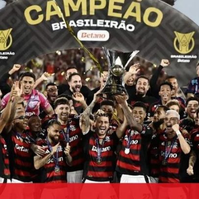 Flamengo bate Ceará e conquista o Brasileirão