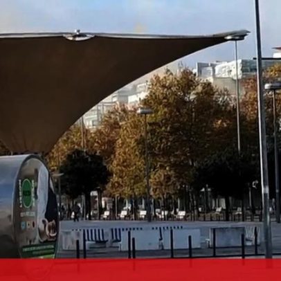 Incêndio deflagra no Centro Comercial Vasco da Gama, em Lisboa