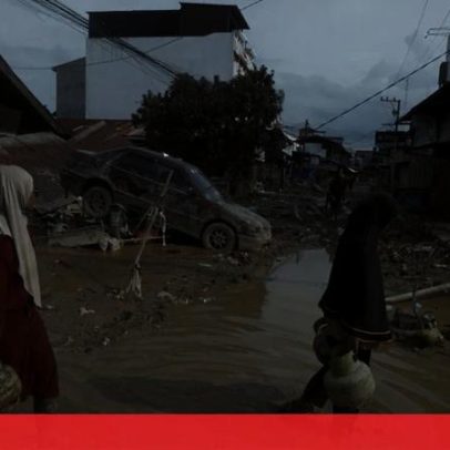 Mortos nas inundações na Indonésia sobem para 914