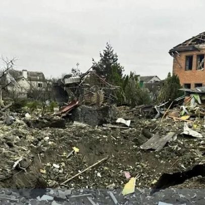 Imagens de ataque de larga escala russo atingem várias regiões da Ucrânia