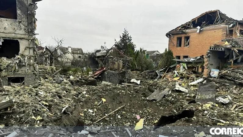 Imagens de ataque de larga escala russo atingem várias regiões da Ucrânia