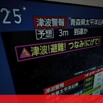Pelo menos 30 feridos num sismo no Japão