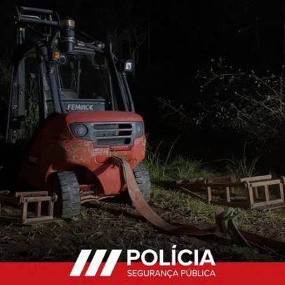 PSP de Leiria recupera empilhador roubado