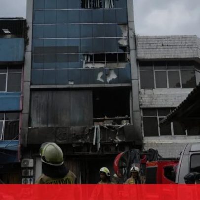 Mulher grávida entre 22 mortos em incêndio num edifício de escritórios em Jacarta