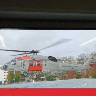 Força Aérea testa helicópteros Black Hawk no Porto, Coimbra e Viseu