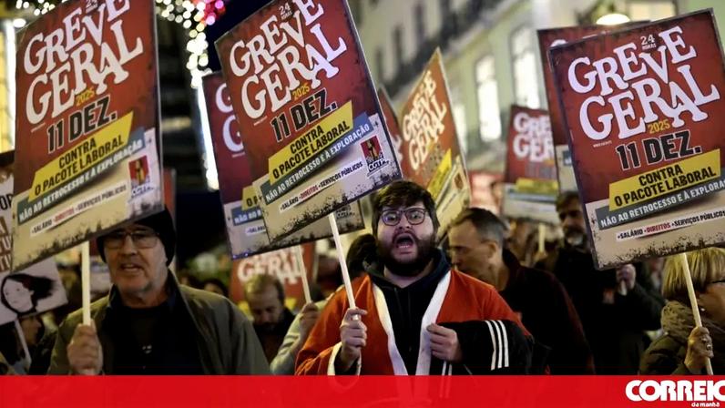 Pacote laboral do governo está na origem da greve geral FOTO: Miguel A. Lopes/Lusa