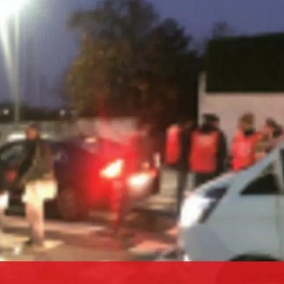 Camião tenta atropelar piquete de greve perto da Bosch em Braga