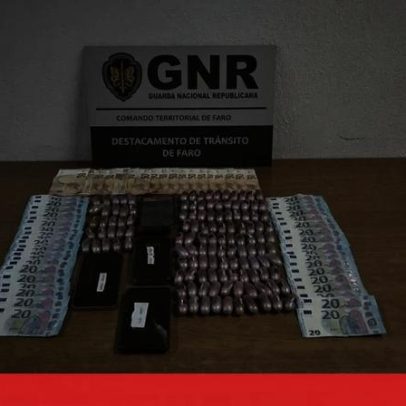 Marroquinos detidos com carregamento de bolotas de haxixe na A22