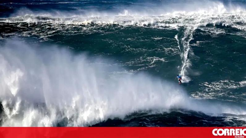 Ondas gigantes na Nazaré