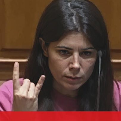 Mariana Mortágua diz que gesto dirigido a Paulo Núncio foi mal interpretado