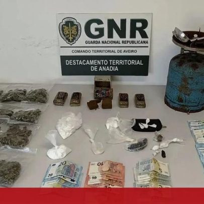 Homem fica em prisão preventiva por tráfico de droga na Mealhada