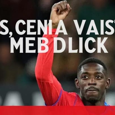 Ousmane Dembélé eleito o melhor jogador do mundo pela FIFA