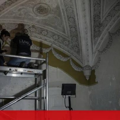 Obras no Palácio da Pena revelam segredo oculto