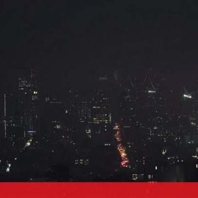 Apagão deixa São Francisco às escuras, milhares afetados.