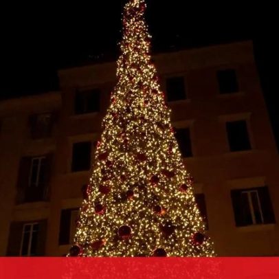 Centro histórico de Roma prepara-se para o Natal