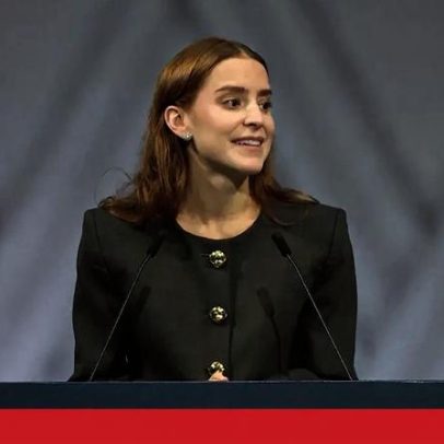 Filha de María Corina Machado recebe Nobel da Paz em nome da mãe